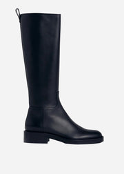 Leather Riding Boot - Black - CO Collections